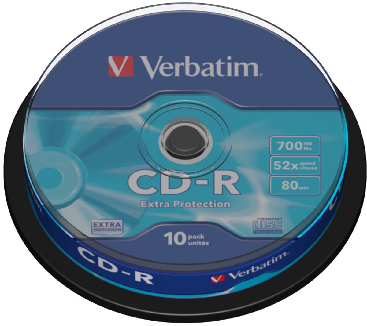 Verbatim DataLife CD-R 52x 700MB 10 Stuks