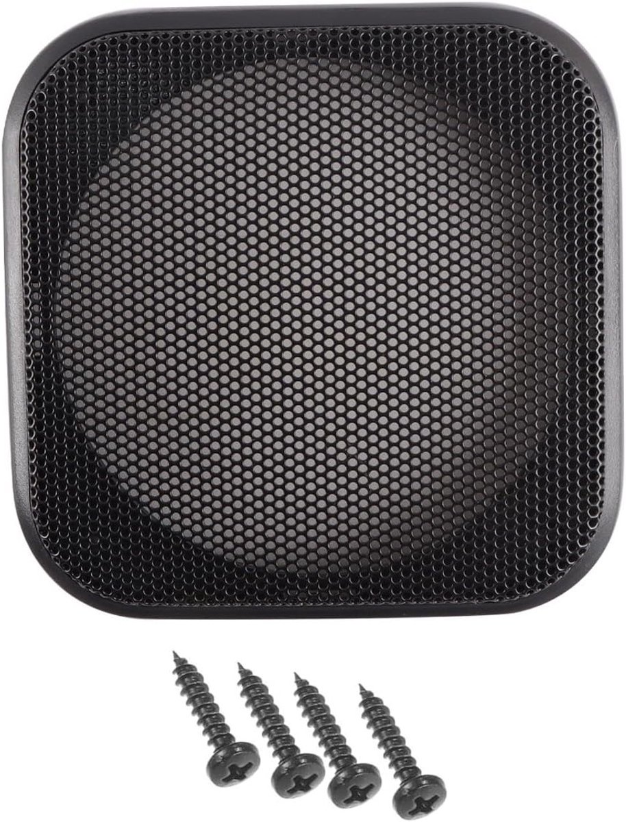 Universele 4-inch Luidspreker Grille Cover van ABS voor Thuis, Auto en Buiten Audio Systemen - Perfecte Bescherming en Stijlvolle Afwerking