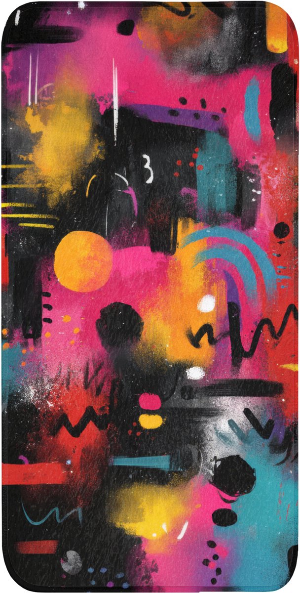 Badmat 60x120 cm - Antislip - Kleurvlakken - Vormen - Kleurrijk - Abstract - Badmatten voor badkamer - Badkamermat - Douchemat - Badkamer mat
