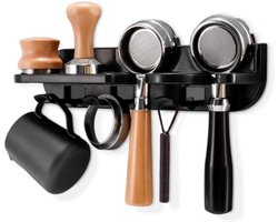 Professionele 58 mm Koffie Tamper Station - Filterhouder Accessoire, Barista Gereedschap, Espresso Organiser en Wandmontage voor Perfecte Koffiecreaties