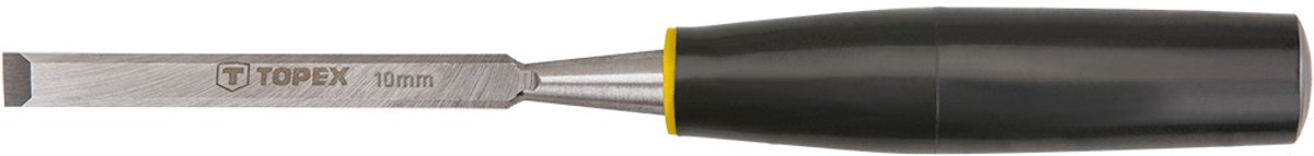 Topex Serie - Houtbewerking Dłuto - 10mm - Ergonomische Kunststof Handgreep