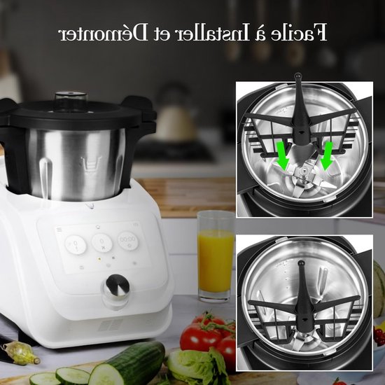 Vervangende Vlinderklopper voor Monsieur Cuisine Connect - Keukenaccessoire voor Koken, Bakken en Mixen van Merkloos — afbeelding 3