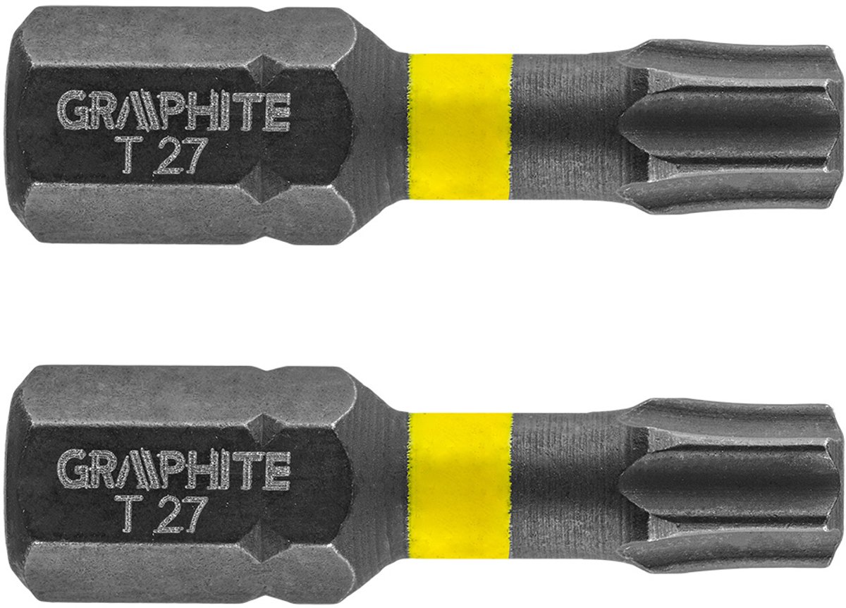 Graphite - Impact Bithouder - TX27 - 25 mm - Staal S2
