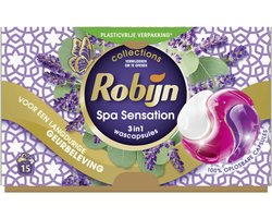 Robijn Wascapsules 3-in-1 Spa Sensation 15 stuks