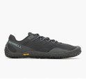 Zwarte Merrell Vapor Glove 6 sportschoen voor heren met een ademend mesh bovenwerk en Vibram zool.
