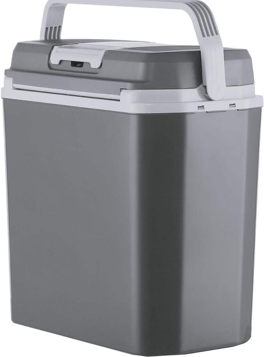 REN® Elektrische koelbox 12 en 230 volt - Elektrische koelbox - Koelbox - Grijs - 39cm x 56cm x 42cm