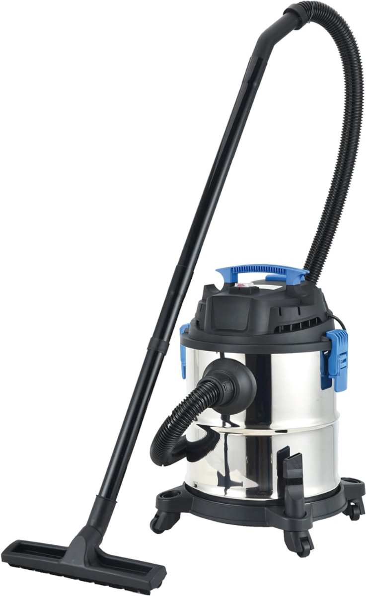 RUX® Karcher - Karcher Stofzuiger - Bouwstofzuiger - Festool Stofzuiger - Bouwstofzuiger Zonder Zak - Zilver/Zwart - 17cm x 3cm x 12cm