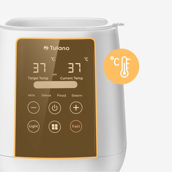 Tulano Ellie 35 - Multifunctionele Flessenwarmer 6-in-1 - Sterilisator van Tulano — afbeelding 5