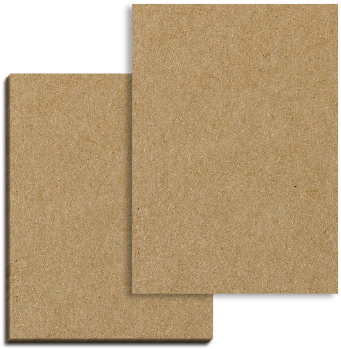 Allecto - Kraft Papier - A4 Formaat - 40 Vellen - 300 g/m² - Bruin - Perfect voor Printen en Tekenen - Creatieve Projecten