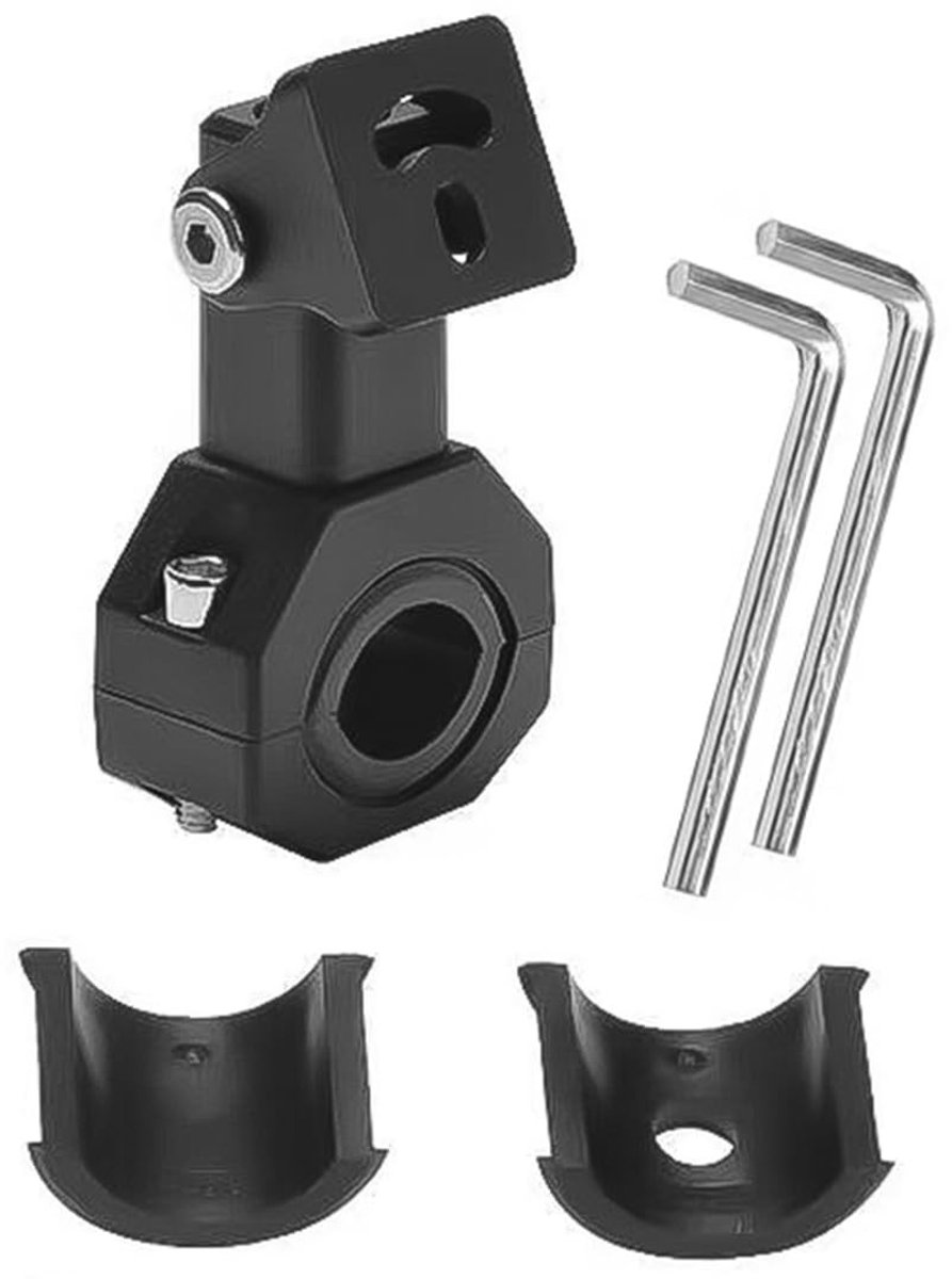 MTTProducts - Verstelbare Motorrijders Montagebeugel - 360 Graden Rotatie - Aluminium Legering - Geschikt voor Motoren en Auto's - Sterke en Duurzame B...