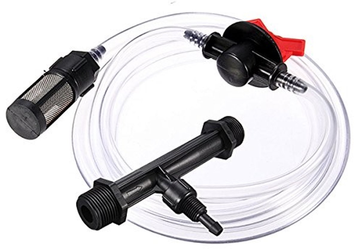 MTTProducts - Venturi Fertilizer Kit - Irrigation Injectors - Compact en efficiënt - 2,3 meter - Waterbesparend - Geschikt voor tuinieren - Plastic