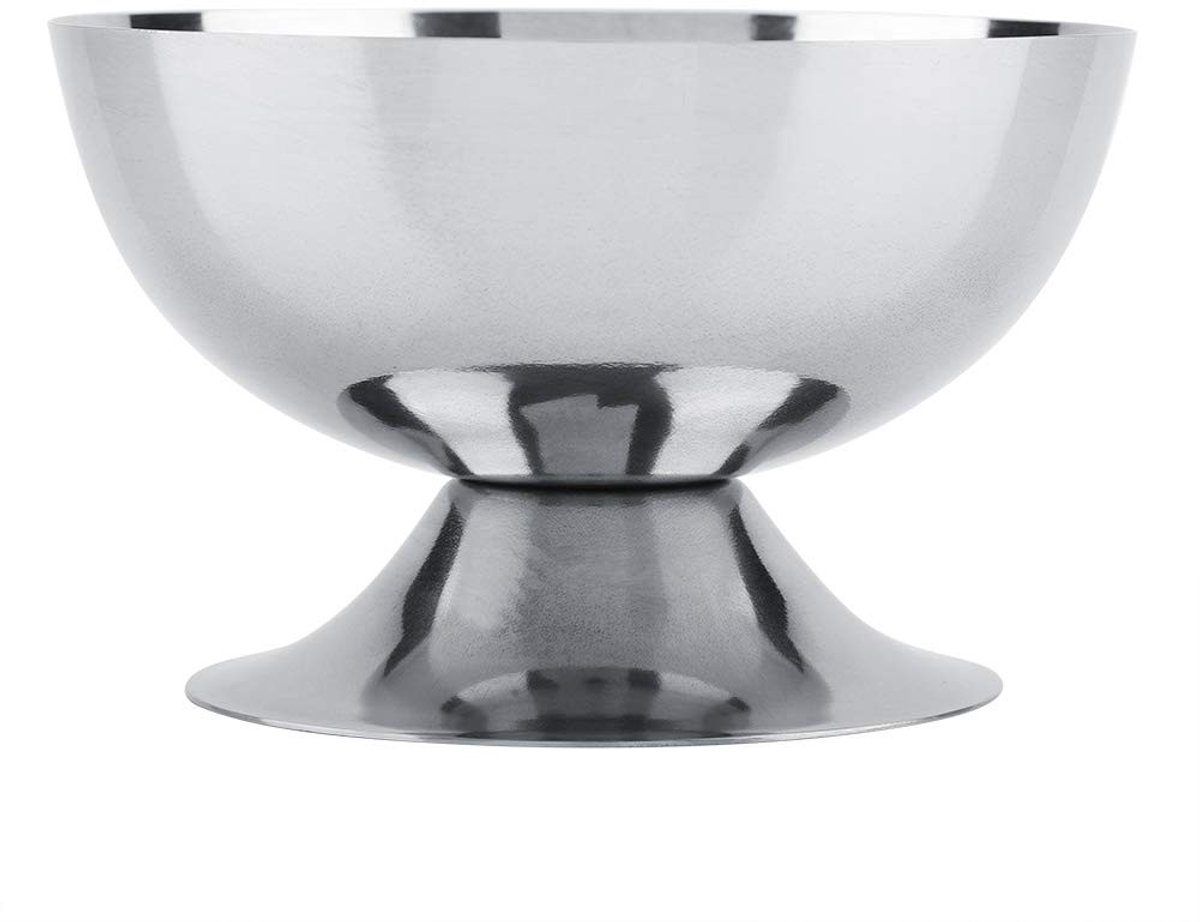 RVS ijscoupes Set - Stainless Steel Dessertkommen voor IJs, Fruit en Pudding