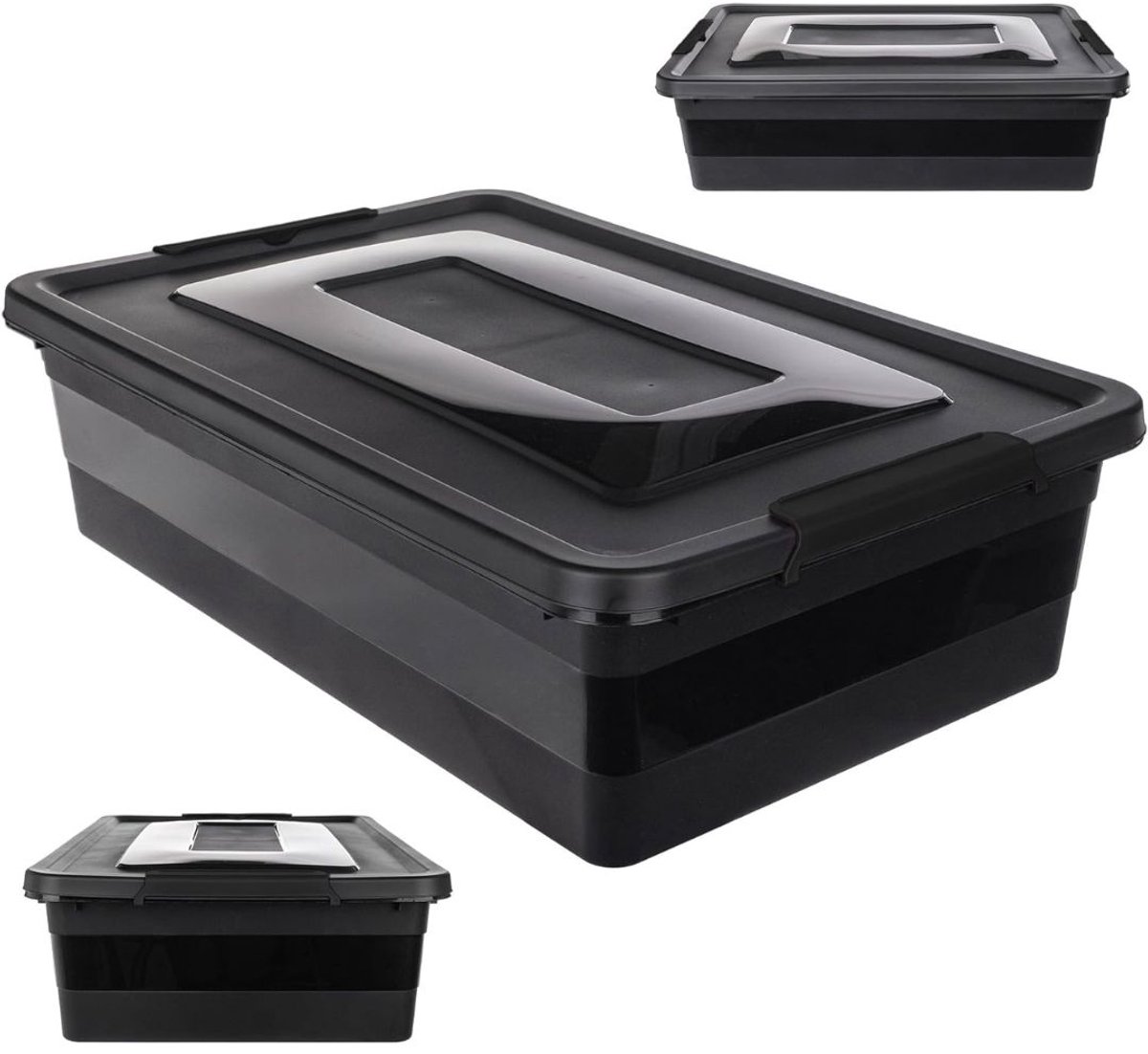 CLGP® Opbergbak Met Deksel - Opbergdoos - Opbergbox