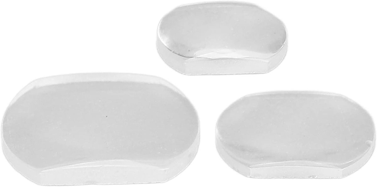 Kalender Vergrootglas voor Horlogemakers - 3 Stuks Vergrootglas met Sterke Doorzichtigheid voor Kalendervenster, Saffier Bubble Vergroting en Horloge Onderhoud