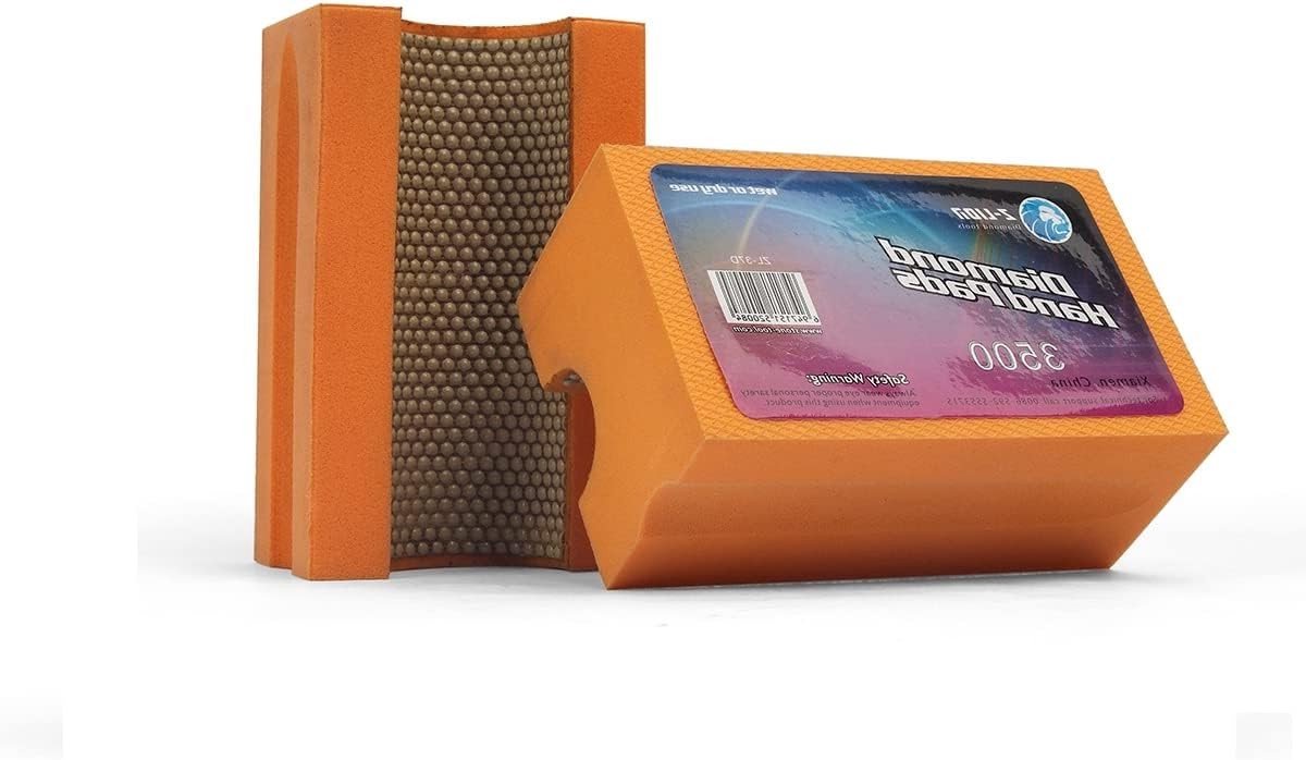 Polijst- en Schuurblokken 3000 Grit voor Graniet, Marmer en Glas - Handpads voor Perfecte Afwerking