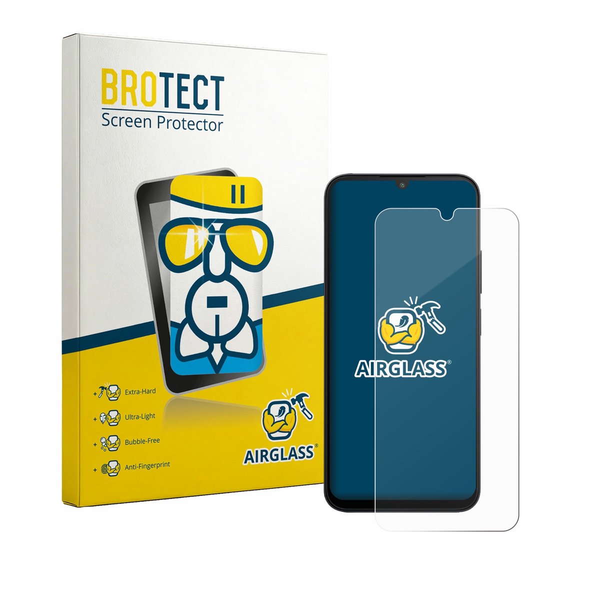 Screenprotector voor Xiaomi Poco C81 Beschermglas transparant