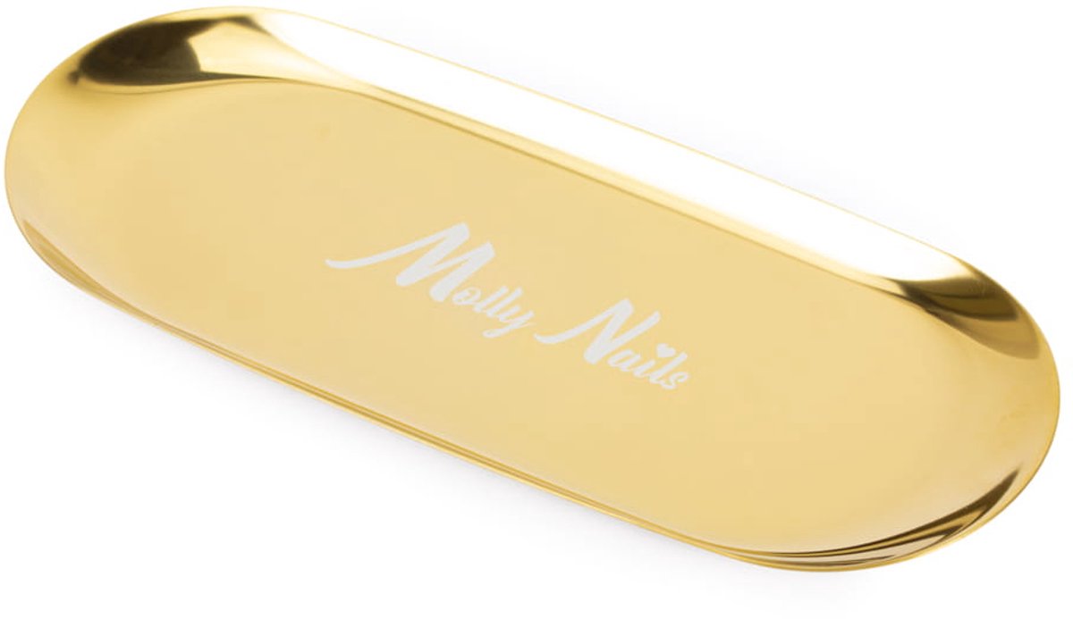 Molly Nails - Metalen Gereedschapsblad - Goud - Roestvrij Staal - 9.5cm x 22.8cm