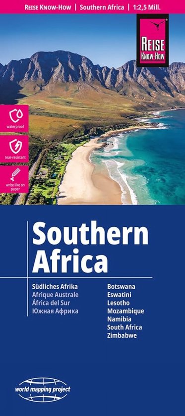 Reise Know-How Landkaart South Afrika (1:2.500.000) - cover