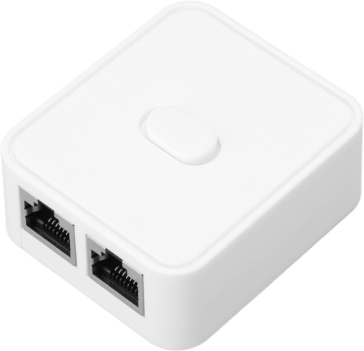 Gigabit Netwerkswitch 2 Poorten met RJ45, 1000Mbps Splitter en PoE Extender voor Thuis en Kantoor
