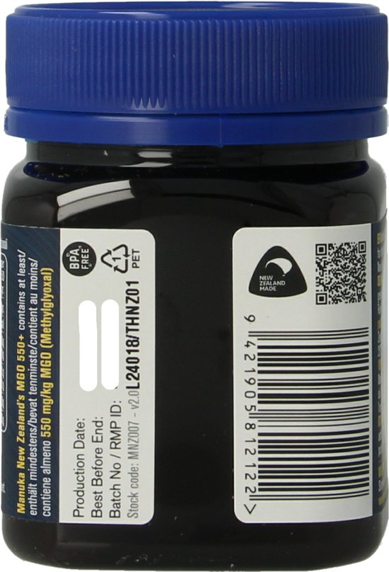 Manuka honing MGO 550+
