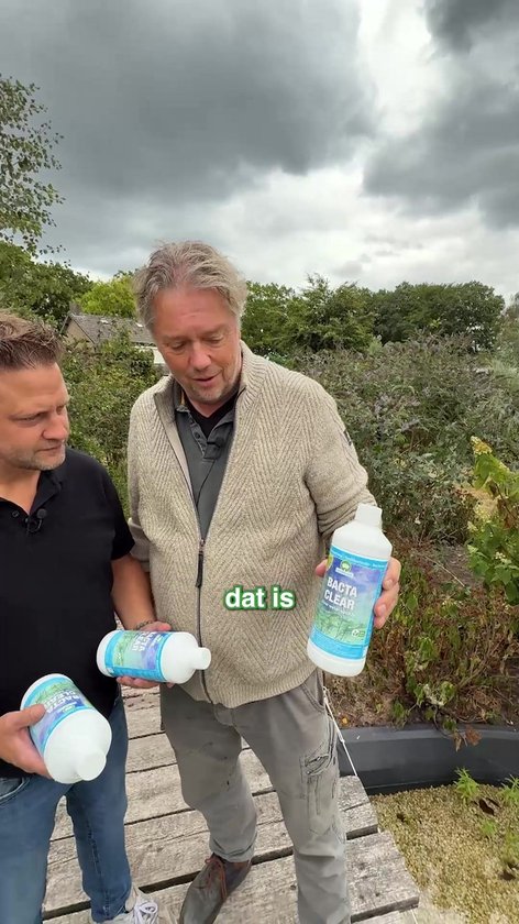 vdvelde.com - Vijver bacteriën tot 20.000L BACTA CLEAR- Complete vijververzorging tegen algen en troebel water - Breekt slib en afval af - Voor helder en gezond vijverwater en zwemvijver