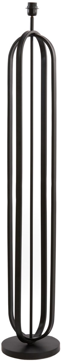 Bol.com Light & Living Vloerlamp Aster - Mat zwart - Ø25cm - Modern - Staande lampen voor Woonkamer - Slaapkamer aanbieding