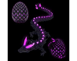 Œufs de dragon imprimés en 3D, surprise, jouet pour enfants et adultes, dragon unique dans un œuf, idée cadeau
