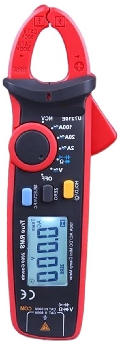 Digitale Stroomtang - Ampèremeter Tang - Elektrische Metingen - Compact Ontwerp - Niet Gespecificeerd - Niet Gespecificeerd