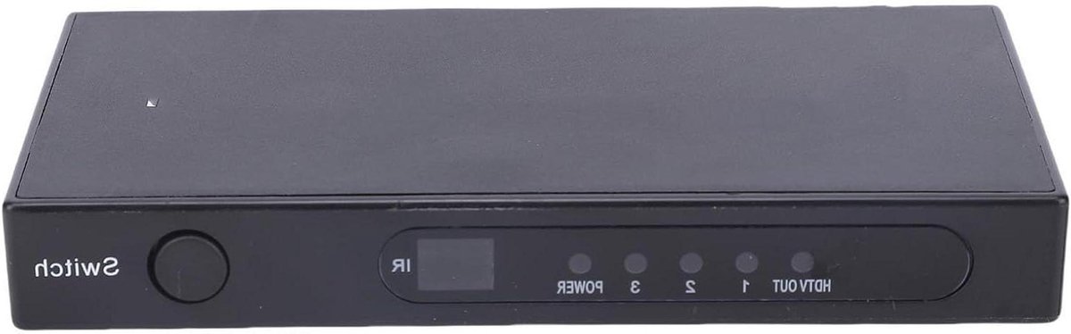 HDMI Switcher - HD Multimedia Switcher - Apparaten Koppelen - 3 Poorten - 8K 60Hz - Zwart