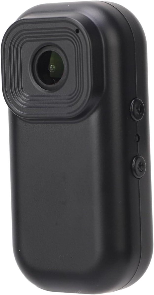 Mini Bodycamera - Draagbare Camera - Sport Opnames - Anti-shake Stabilisatie - 10x9x5 cm
