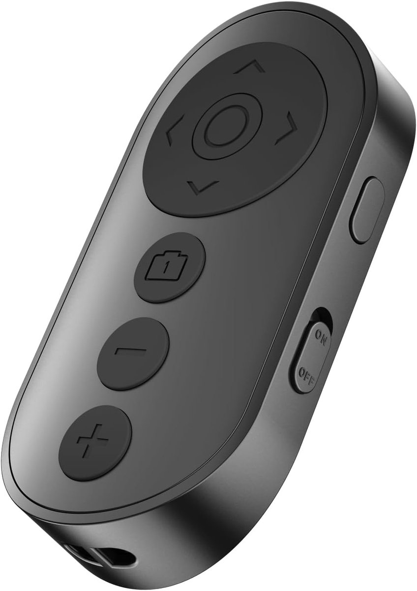 Draadloze camera afstandsbediening met zoom – bluetooth sluiter – camera wissel functie – Geschikt voor iPhone en Android – Geschikt voor foto, video en TikTok