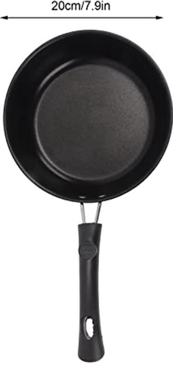 Frituurpan 20cm - Antiaanbaklaag - Afwasmachinebestendig - Hoge Capaciteit voor Restaurant