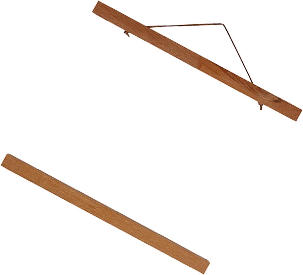Houten Posterhanger - Magnetisch Frame - Kunst Ophangen - Eenvoudige Bevestiging - 30 cm