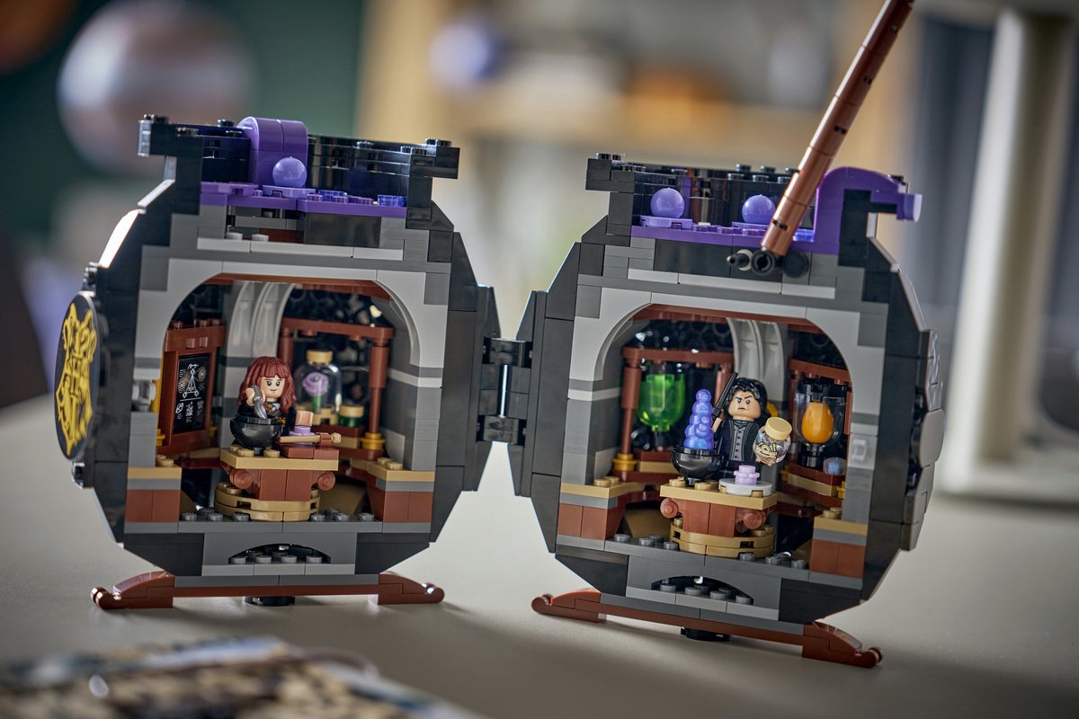 LEGO Harry Potter Ketel met Geheim Toverdrankenklaslokaal Bouwpakket voor Kinderen - 76464 – foto 2