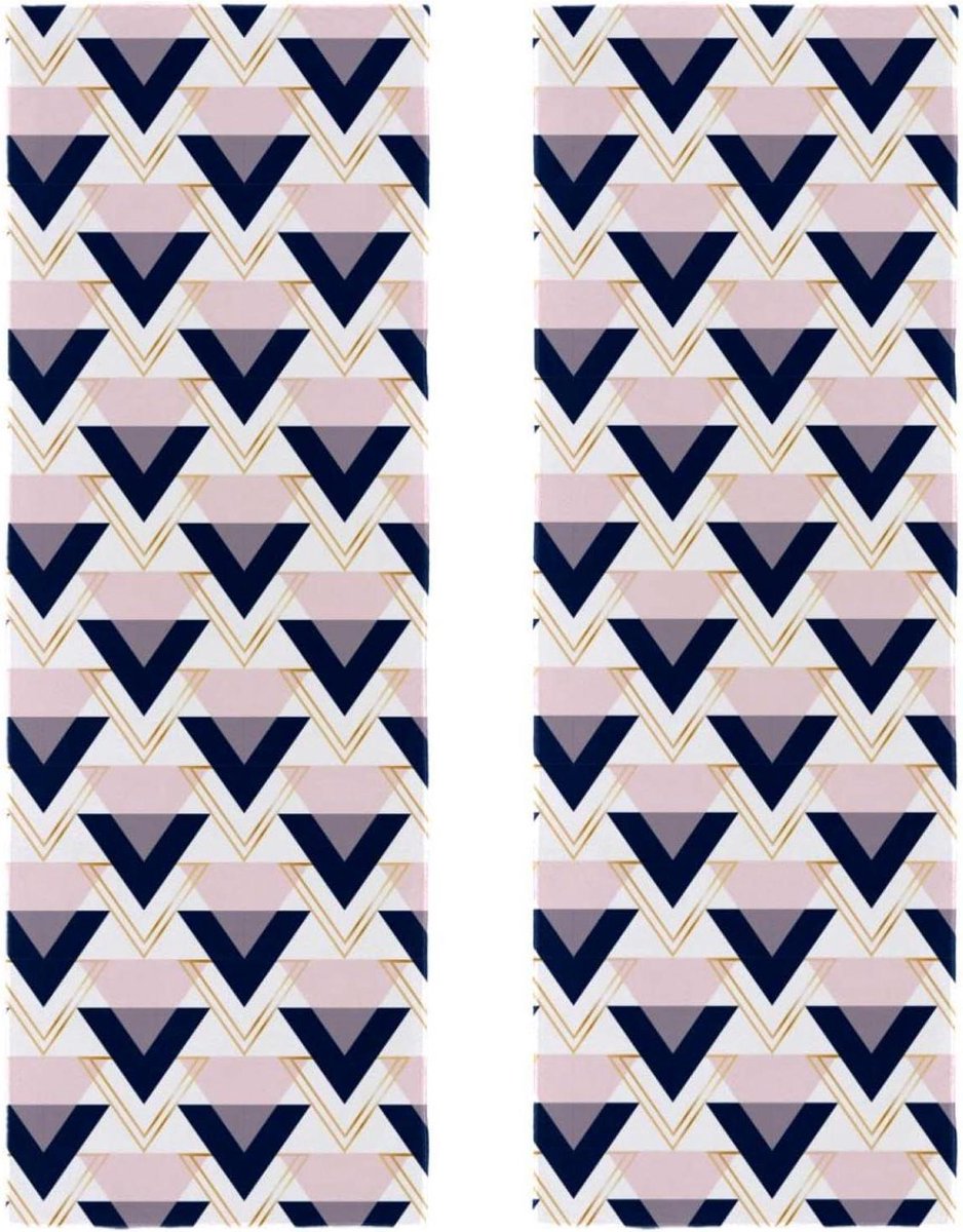 Microfiber Handdoek - Sneldrogende Handdoek - Sport en Reizen - Zeer Absorberend - 29.5 x 81.5 cm - Veelkleurig