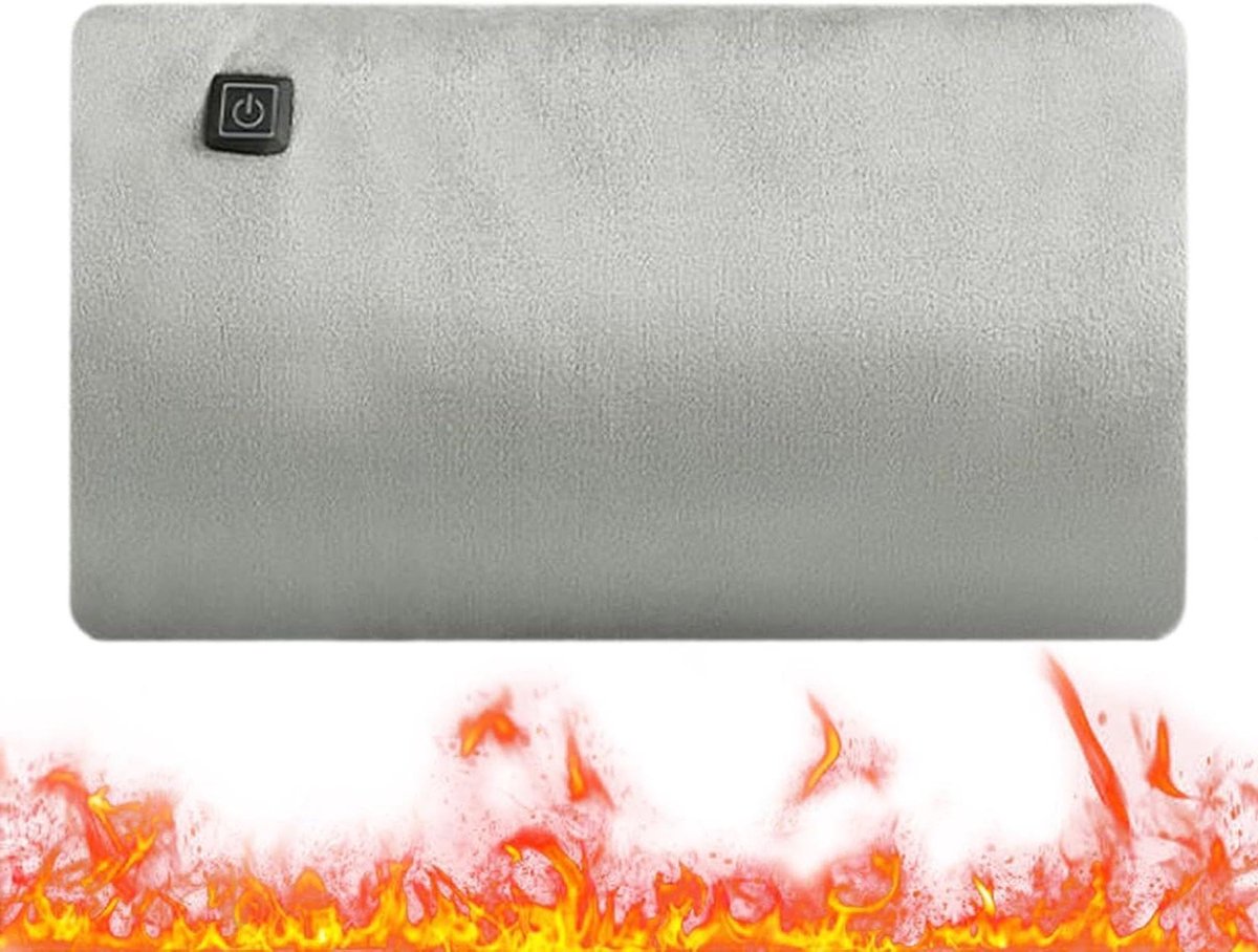 Elektrische verwarmingsmat - Warmtekussen - Ontspannen comfort - Dubbelzijdige warmte - 25 cm - Modern
