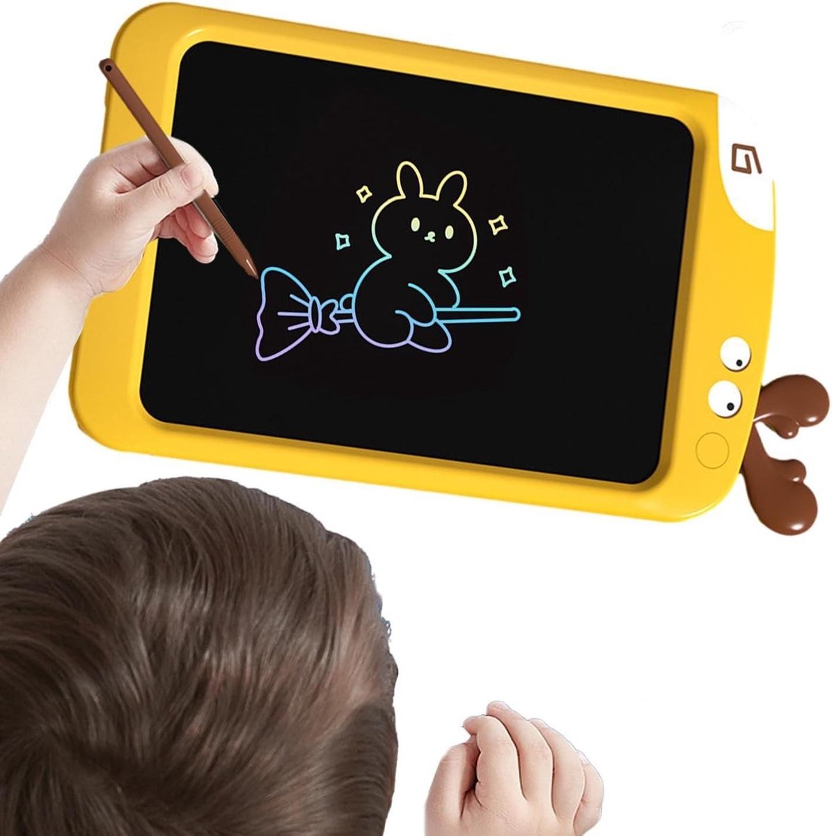 Tekentablet voor kinderen - Schrijfbord LCD - Creatief bezig zijn - Oogbeschermend scherm - 105 inch - Kleurrijk