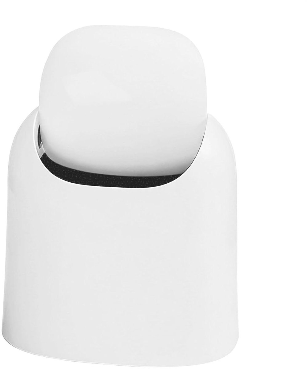 Mini Afvalemmer - Kleine Prullenbak - Afval Sorteren - Met Deksel - 18.5 cm - Wit
