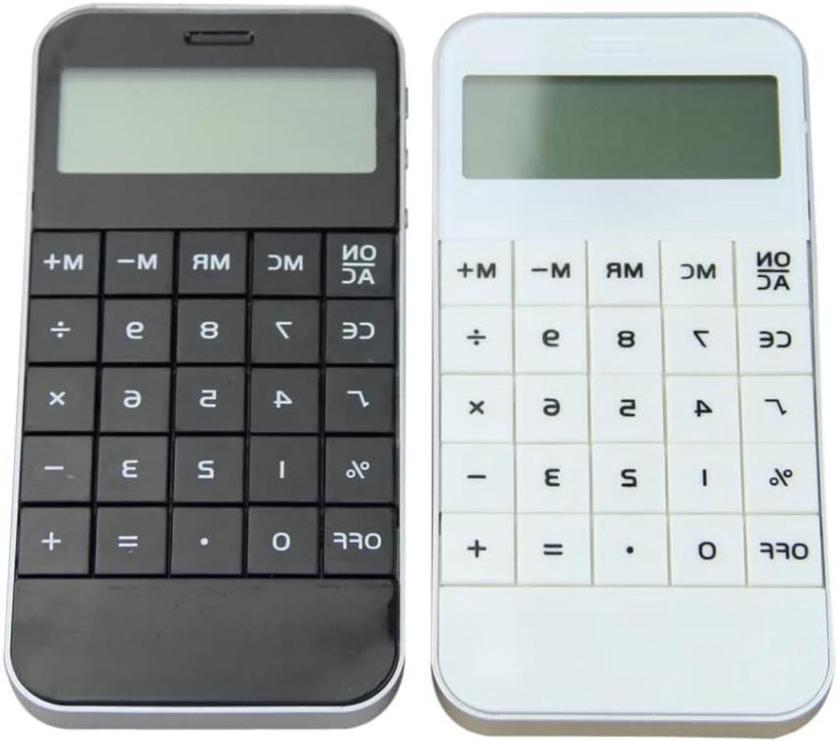 Rekenmachine - Zakrekenmachine - Dagelijkse berekeningen - 10 cijfers display - 11.3x5.6 cm - Zwart