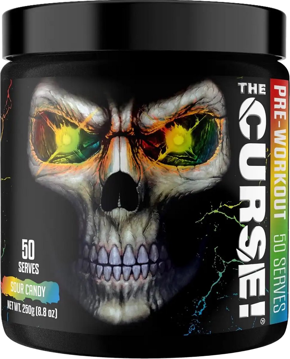JNX Sports The Curse! (50 serv) Sour Candy - Pre-Workout - Pre-Workout Booster