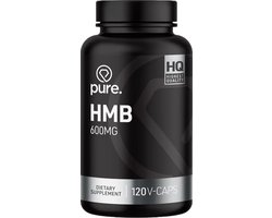 Pure. HMB - 600mg - 120 vegan capsules - aminozuur - leucine