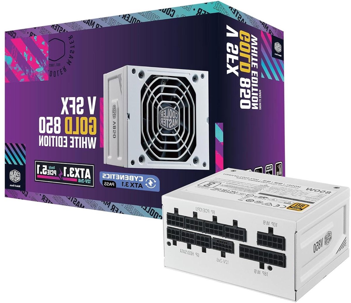 Voeding PC - Stroomvoorziening Computer - Systeem Bouwen - Volledig Modulair - 850 Watt - Wit