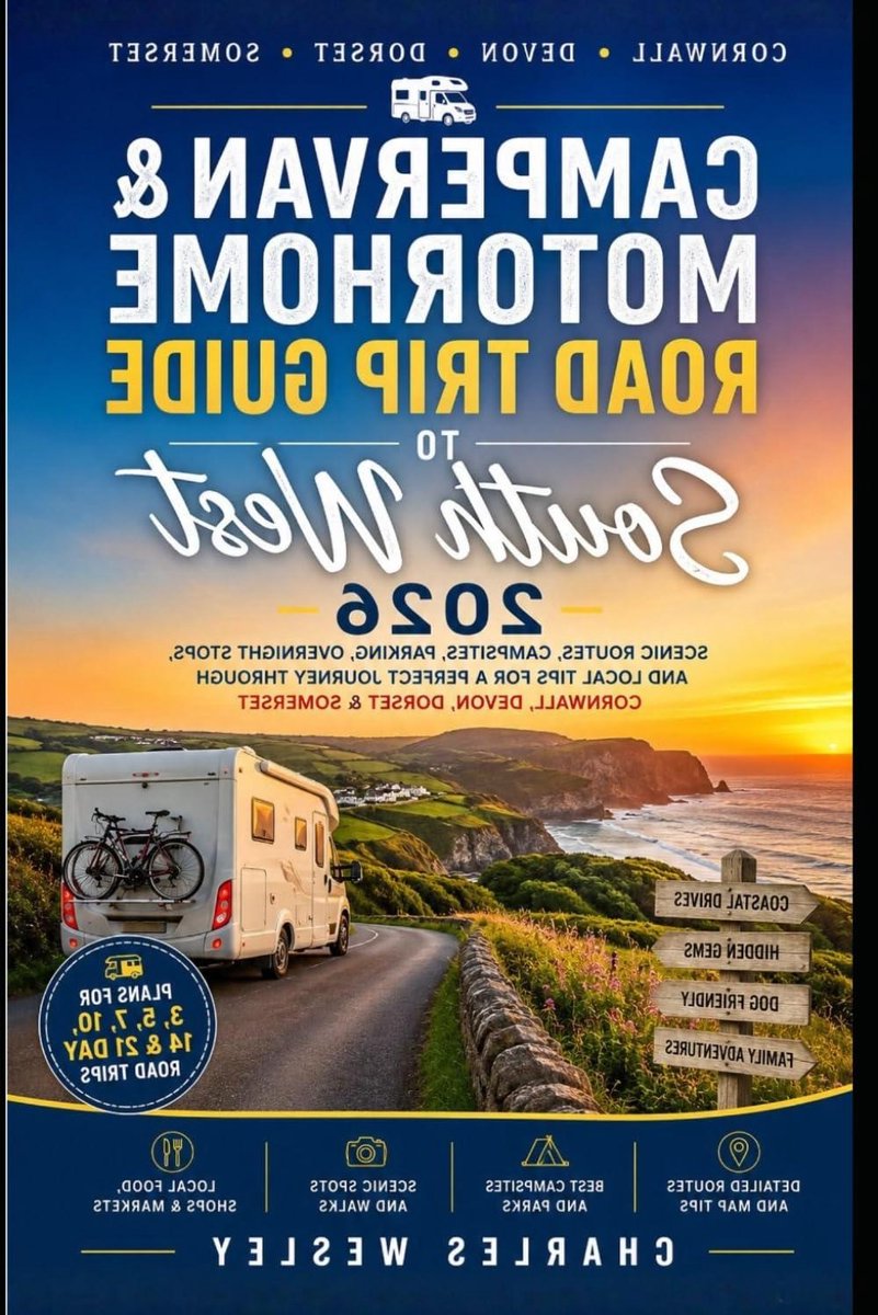 Reisgids Zuidwest Engeland - Camper Motorhome - Roadtrip Plannen - Kustroutes Campings - 333 Pagina's - Niet gespecificeerd