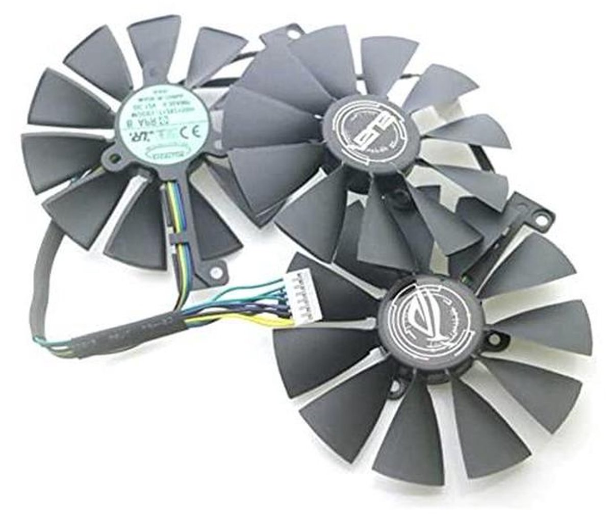 Koelventilator - Grafische Kaart Ventilator - Component Koeling - Hoge Prestaties - 88mm - Zwart