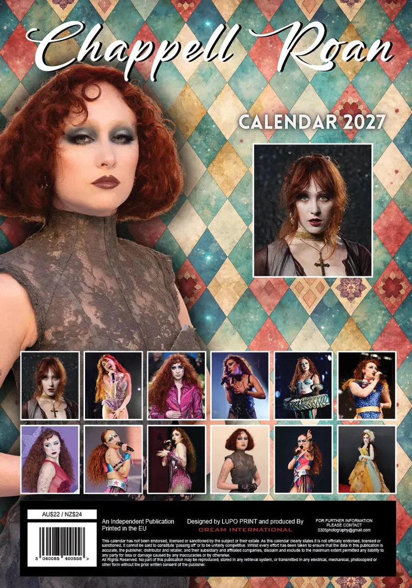 Chappel Roan Kalender 2027 A3