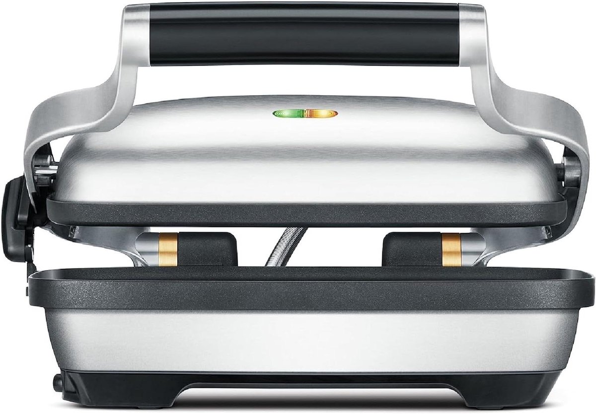 Sandwich Grill - Tosti Apparaat Panini Maker - Sandwiches Maken - Verstelbare Hoogte - N.v.t. - Roestvrij staal