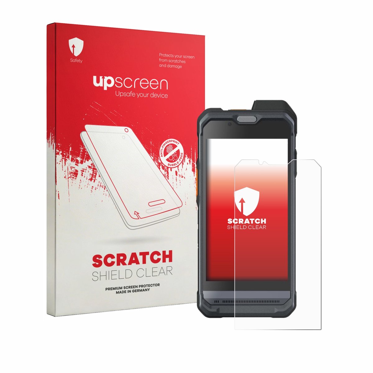 upscreen - Screenprotector voor Hytera PNC460 - Folie Beschermfolie transparant