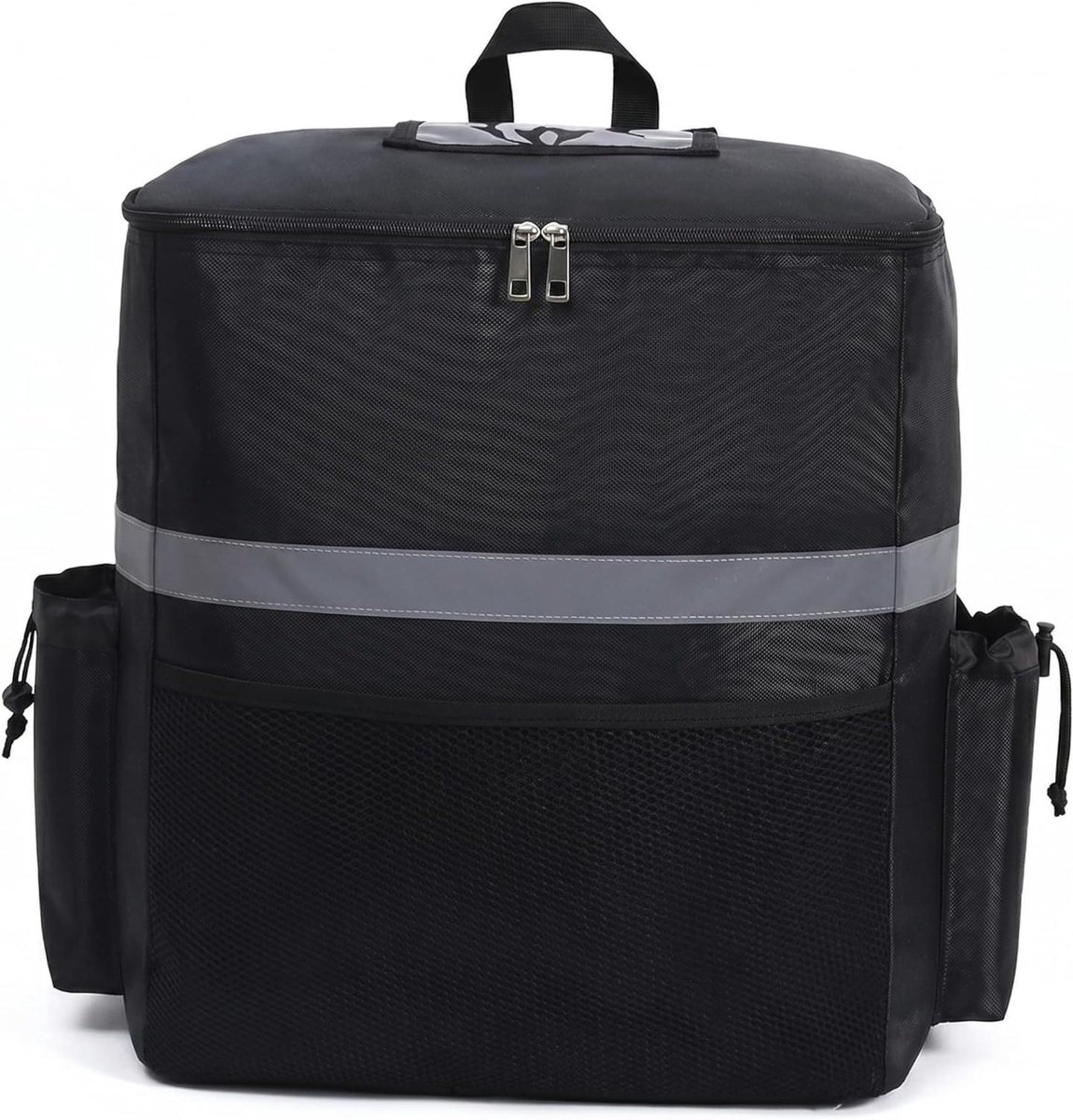 Geïsoleerde Rugzak - Koelrugzak Lunchtas - Outdoor Maaltijden Koelen - Dikke Isolatielaag - 35L - Zwart