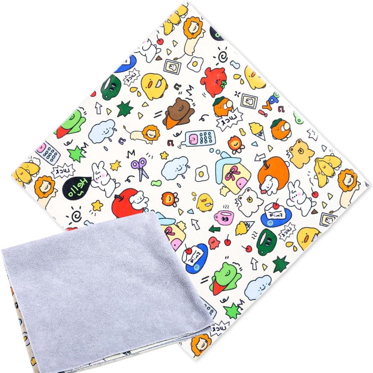 Kattenwikkeldoek - Kattendeken Verzorging - Nagels Knippen - Kalmerende Wrap - 45x45cm - Blauw