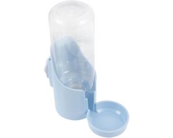 Vogel Drinkfontein - Vogelwaterbak Automatisch - Vogels Voeden - Automatische Watertoevoer - 21 x 185 x 8 cm - Blauw